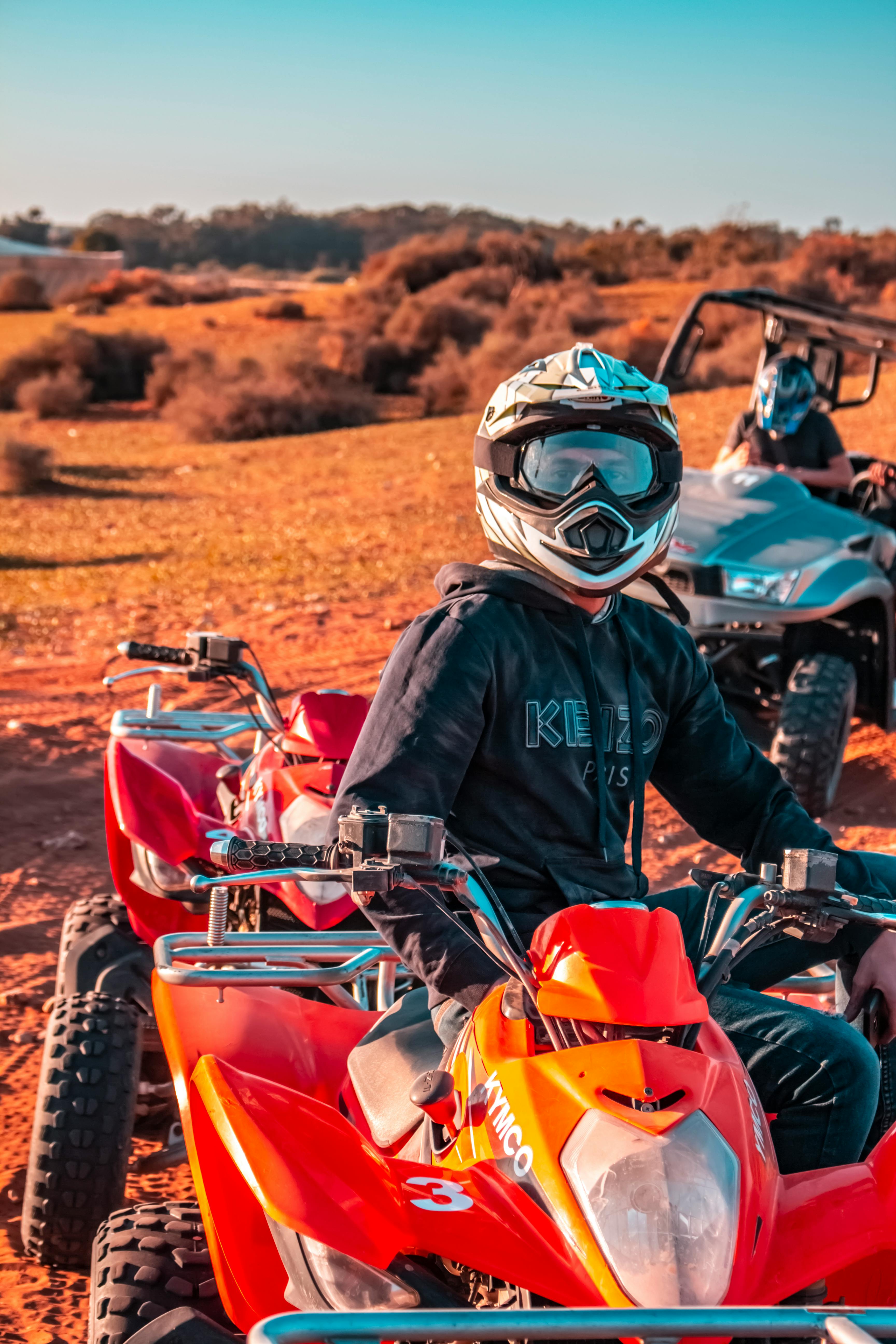 QUAD BIKE IN DESERT