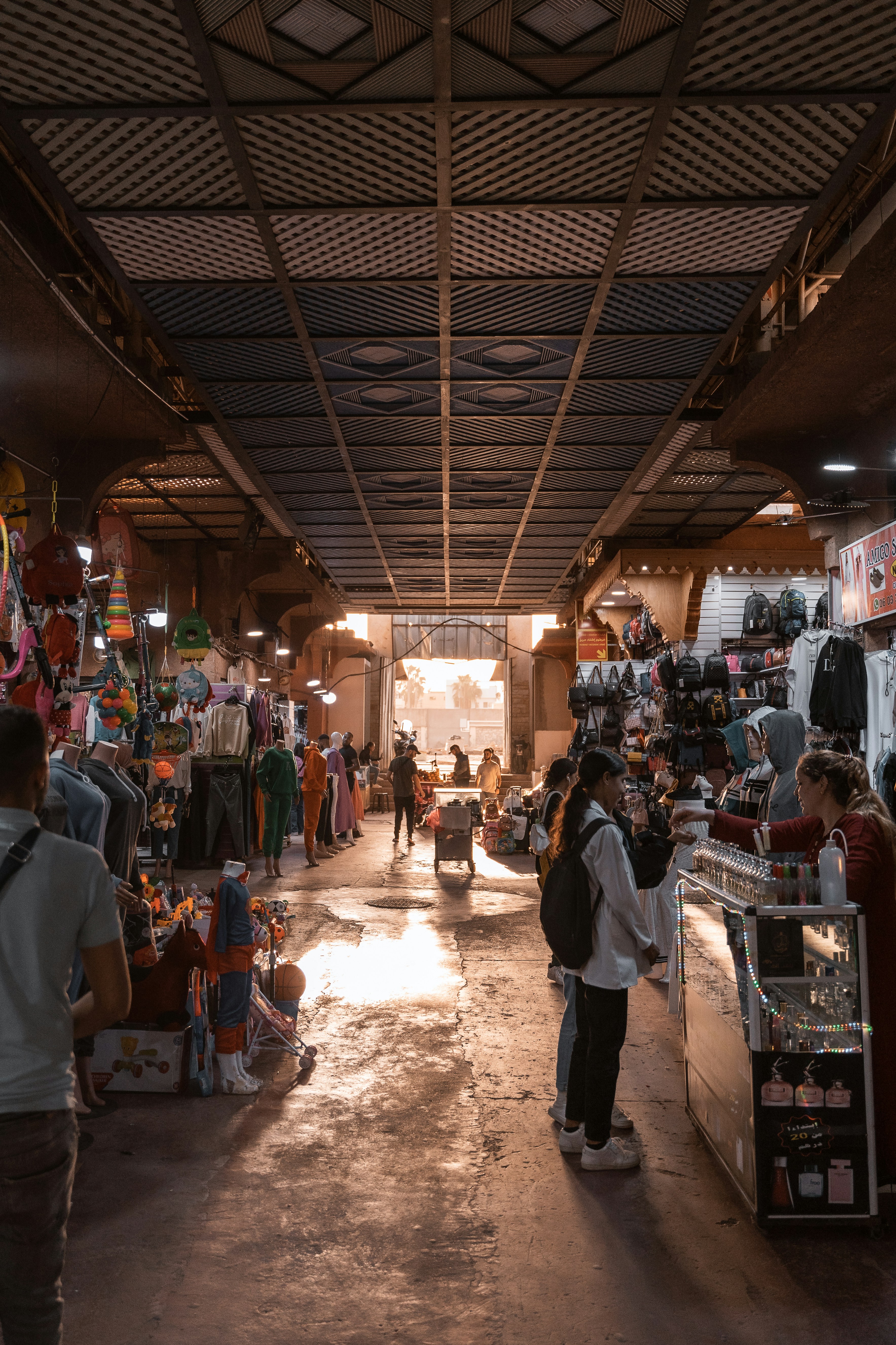 Traditional souk